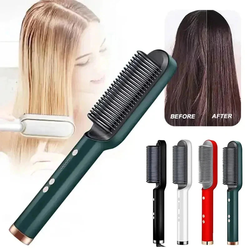 WavePro | Easy 2-in-1 Straightening & Curling Brush