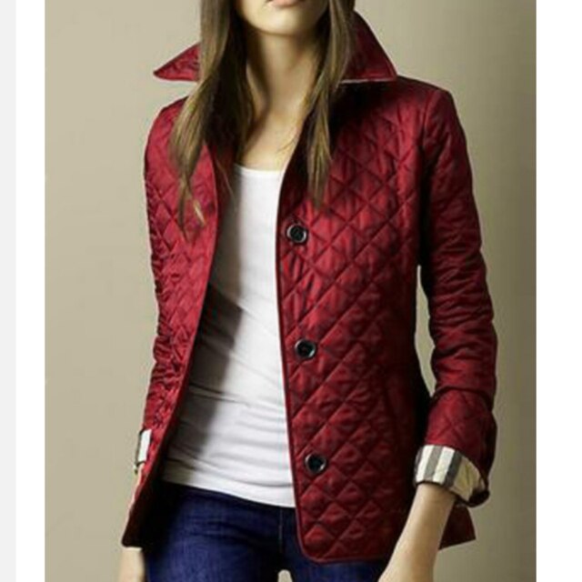 Dane | Women's Lightweight Quilted Coat with Button Closure – Stylish Casual Outerwear for Autumn and Spring